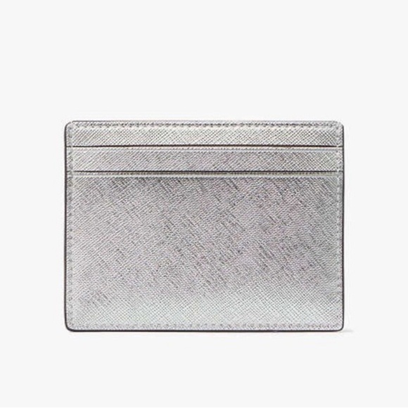 Kate Spade Kenzie Boxed Lunar Light Glitter Small Cardholder. NIB - Picture 2 of 5